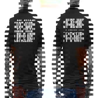 Clarinet Marching Band Orchestra Woodwind Camp Men's Back Print T-Shirt | Mazezy