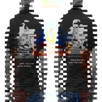 Clarinet Repair Specialist Woodwind Fix Musician Men's Back Print T-Shirt | Mazezy