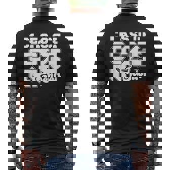 Class Of 2026 Senior Graduation Day School Events Senior Men's Back Print T-Shirt | Mazezy