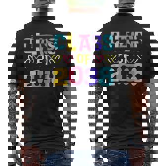 Class Of 2038 Cute Senior School Graduation Grow With Me Men's T-shirt Back Print - Thegiftio