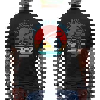 Classic Fishermen And Angling Quotes I'd Rather Be Fishing Tank Top Men's Back Print T-Shirt | Mazezy