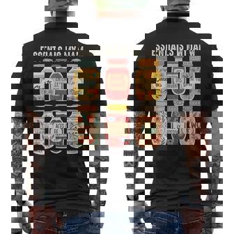 Classical Conversations Homeschool Mom Essential Is My Jam Men's Back Print T-Shirt | Mazezy