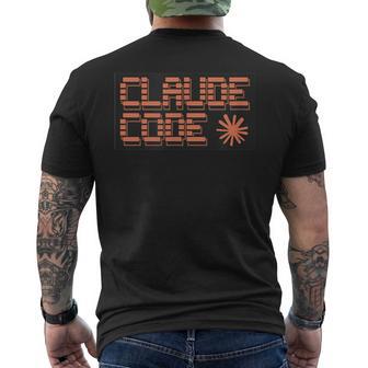 Claude Code Context Engineer Men's T-shirt Back Print - Thegiftio