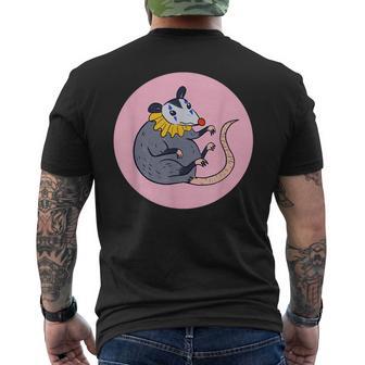 Clowncore Weirdcore Alt Fashion Clown Just Clowning Around Men's T-shirt Back Print | Seseable UK