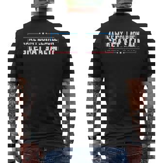 Make My Collarbone Great Again Collarbone Surgery Men's T-shirt Back Print | Mazezy