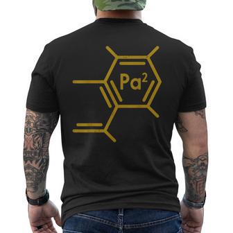 Con Formula Chimica Papa Divertente T-shirt da uomo con stampa posteriore - Novitaregali
