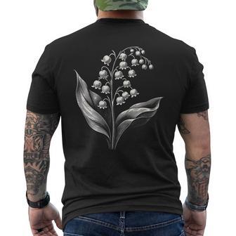 Conception D'art De Fleur De Printemps De Uet T-shirt imprimé au dos - Cadeauxyz