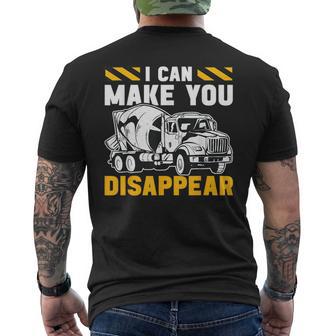Concrete Finisher Concrete Construction Work Small Men's T-shirt Back Print - Thegiftio UK