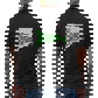 Connecticut Coast Green Seal Wildlife Tshirt Men's Back Print T-Shirt | Mazezy