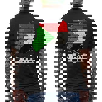 Construye Nuestra Deudán De Mapa De La Bandera Deudán Camiseta Hombre Estampado Espalda - Regaloses