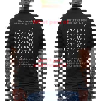 Contract Bridge アドバンスド入札 複製カードゲーム 面白い メンズTシャツ バックプリント - Kawaiitshirt