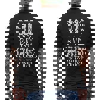 COO By Day Gamer By Night Chief Operations Executive Officer Men's Back Print T-Shirt | Mazezy