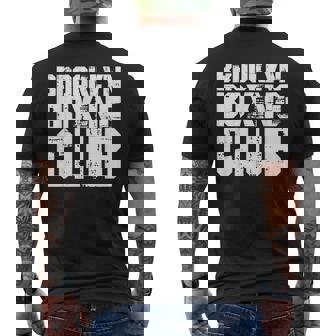 Cool Boxing ブルックリンボクシングクラブtシャツ メンズTシャツ バックプリント - Kawaiitshirt