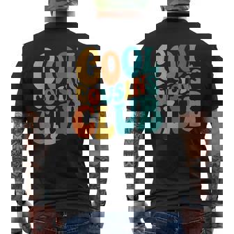 Cool Cousins Club Family Matching Cousin Squad Outfit Men's T-shirt Back Print - Thegiftio