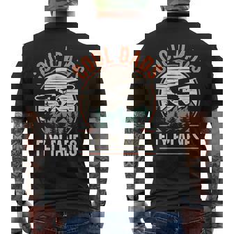 Cool Dads Fly Planes Pilot Dad Father's Day Aviation Men's T-shirt Back Print | Seseable UK