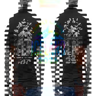 Cool Matching Family Friends And Group Iceland Cruise 2026 Tank Top Men's Back Print T-Shirt | Mazezy