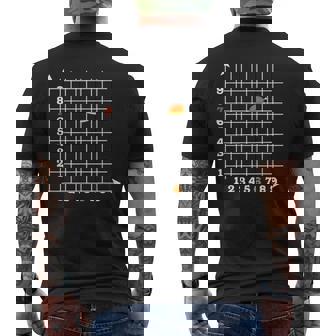 Coordinate Math Thanksgiving 67 Math Lover Science Men's Back Print T-Shirt | Mazezy