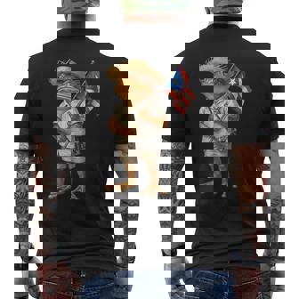 Coquí Frog Tourist Puerto Rico Puerto Rican Men's T-shirt Back Print | Mazezy