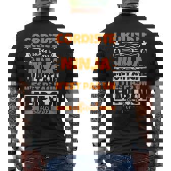 Cordiste Drôle Cadeaux Ninja Humor T-shirt imprimé au dos - Cadeauxyz