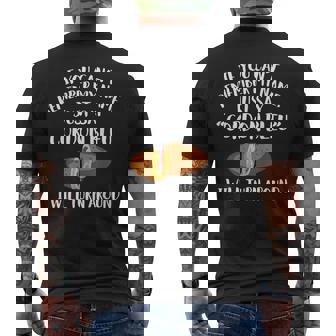 Cordon Bleu Apparel – Lustiges Bleus-Liebhaber- T-Shirt mit Rückendruck - Seseable