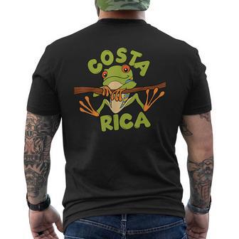 Costa Rica Rana Árboles Raíces Costarricenses Costa Rica Camiseta Hombre Estampado Espalda - Regaloses