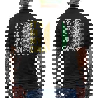 Cote D'Ivoire In My DNA Cote D'Ivoire Flag Team Men's Back Print T-Shirt | Mazezy