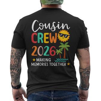 Cousin Crew 2026 Summer Making Memories Men's T-shirt Back Print - Thegiftio
