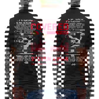 Covered Steven Kwan Cleveland Baseball Mlbpa Men's T-shirt Back Print - Monsterry