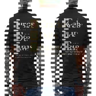 Cracks Dots Bams If You Know Mahjong Tiles Mah Jongg Queen Men's Back Print T-Shirt | Mazezy