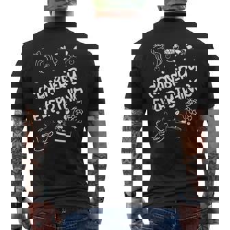 Cranberry Everything Canned Thanksgiving Christmas Men's Back Print T-Shirt | Mazezy