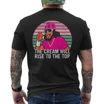The Cream Will Rise To The Top Men's T-shirt Back Print - Thegiftio UK