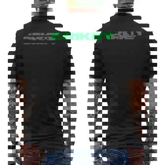 Crikey Australian Phrases Aussie Slang T Men's Back Print T-Shirt | Mazezy