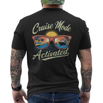 Cruise Mode Sunglasses Activated Men's T-shirt Back Print - Thegiftio UK
