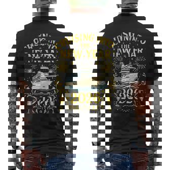 Cruising Into The New Year 2026 Happy New Year Men's T-shirt Back Print | Seseable UK