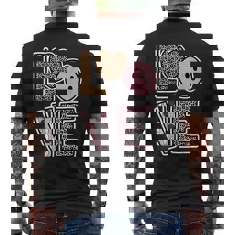 Cute Bowling Lover Bowling Player Bowling Fan Love Bowling Men's T-shirt Back Print - Thegiftio