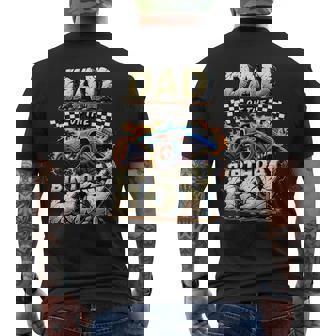 Dad Of The Birthday Boy Monster Truck Family Matching Party Men's T-shirt Back Print | Seseable FR