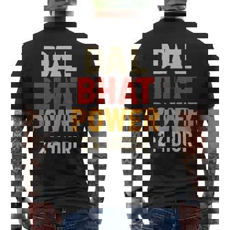 Dal Bhat Power 24 Hour Nepal Trekking Tank Top Men's Back Print T-Shirt | Mazezy