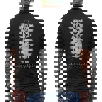 De Gato Con Meme Triste Camisa Divertida Amantes De Los Gatos Meso Phatso Camiseta Hombre Estampado Espalda - Regaloses