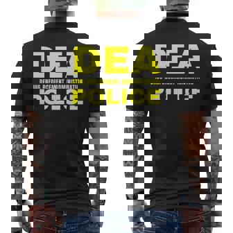 Dea 警察官 麻薬取締局 フロントプリント 長袖tシャツ メンズTシャツ バックプリント - Kawaiitshirt