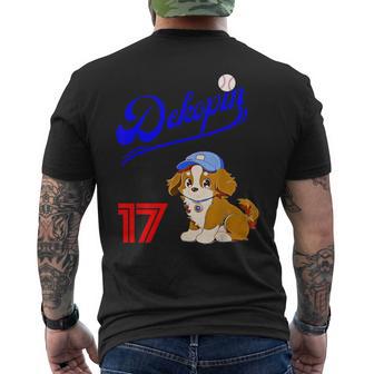 Decopin Decoy Dog No17 Otani Pet Dog Koi Kerhondier Baseball Game Decoy Birthday Men's T-shirt Back Print - Thegiftio UK