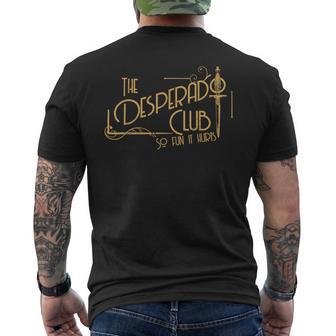 The Desperado Club Men's T-shirt Back Print - Thegiftio