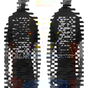 Destin Florida Souvenirs Fish Graphic Men's Back Print T-Shirt | Mazezy