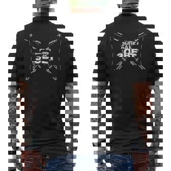 Die Angel Ruft Angler Russian Saying Fishing Fishing Men's Back Print T-Shirt | Mazezy