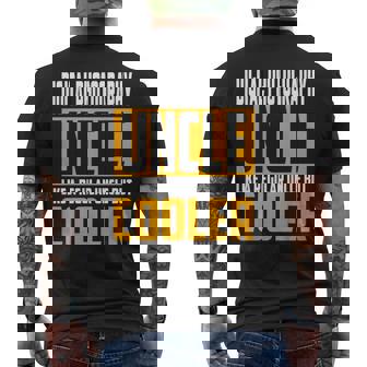 Digital Photography Uncle Like a Uncle But Cooler Men's Back Print T-Shirt | Mazezy