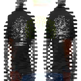 Disc Golf Estúpido Árbol Deportes Al Aire Golf De Disco Camiseta Hombre Estampado Espalda - Regaloses