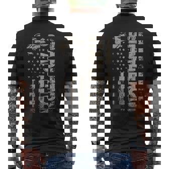 Distressed Stapleton Name Personalized 80S 90S Vintage Men's T-shirt Back Print | Seseable CA