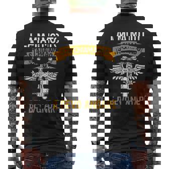 Divertente Motoristici La Mia Motota Chiamando Motociclo T-shirt da uomo con stampa posteriore - Novitaregali