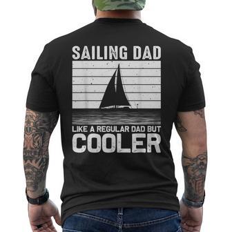 Divertente Regalo Per La Festa Del Papà In Barca Aela Papà Barca Marinaio Uomini T-shirt da uomo con stampa posteriore - Novitaregali
