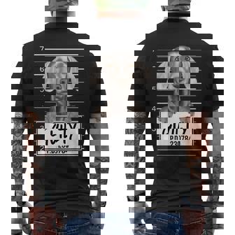 Divertente Weimaraner Hot Guilty Dog T-shirt da uomo con stampa posteriore - Novitaregali