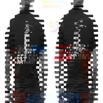 Divertida De Golf Donald Trump 2024 Paraeguidores De Trump Camiseta Hombre Estampado Espalda - Regaloses